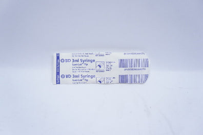 BD 309657 3ml Syringe Luer-Lok Tip